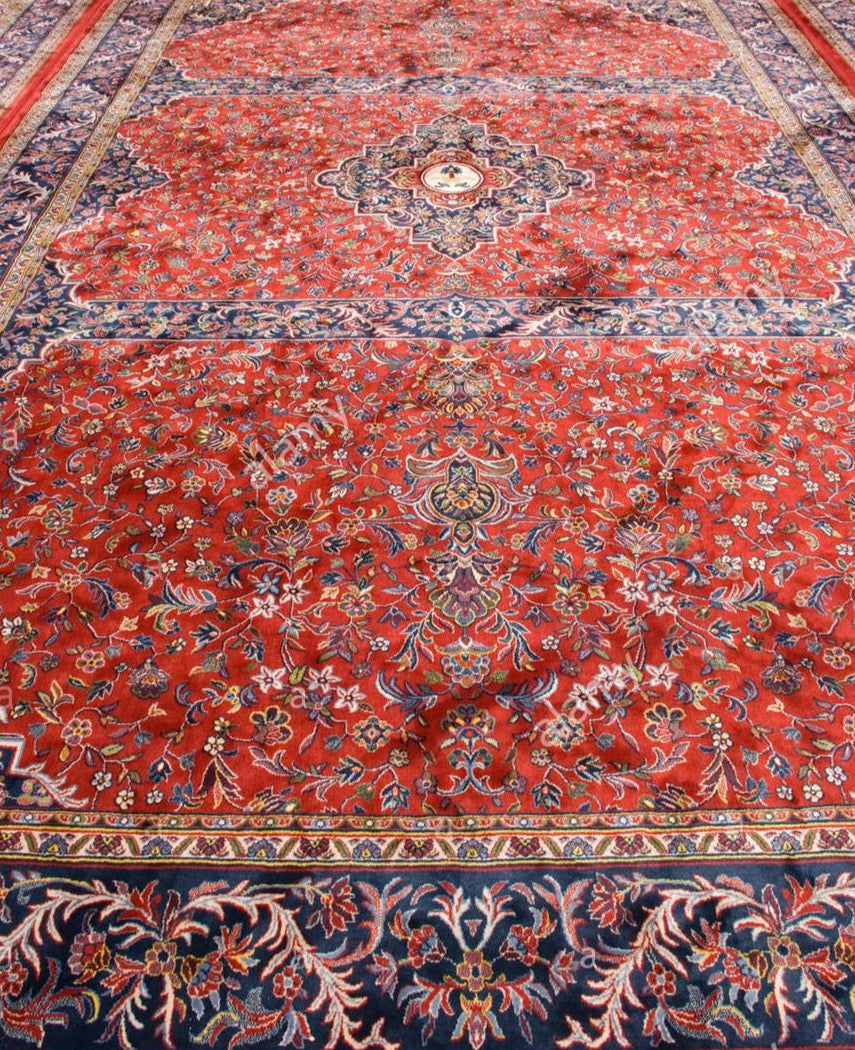 Al Rawdah Premium Prayer Rug 8MM – Andalucia Islamic Gifts